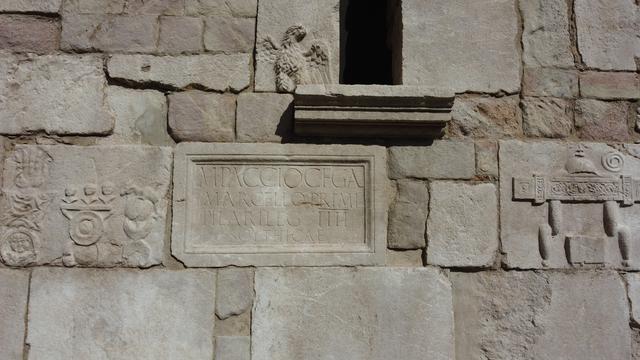 The Roman funerary mausoleum